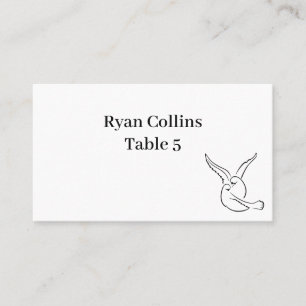 Love Birds Place Cards