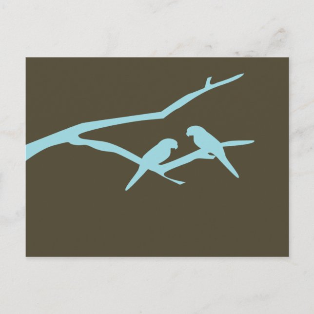 Love Birds Postcard (Front)