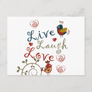 Love Birds Postcard