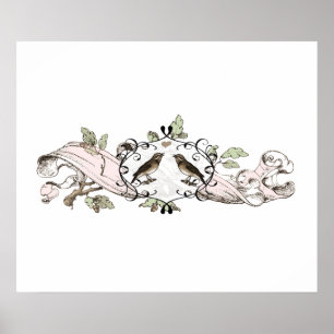 Love birds poster