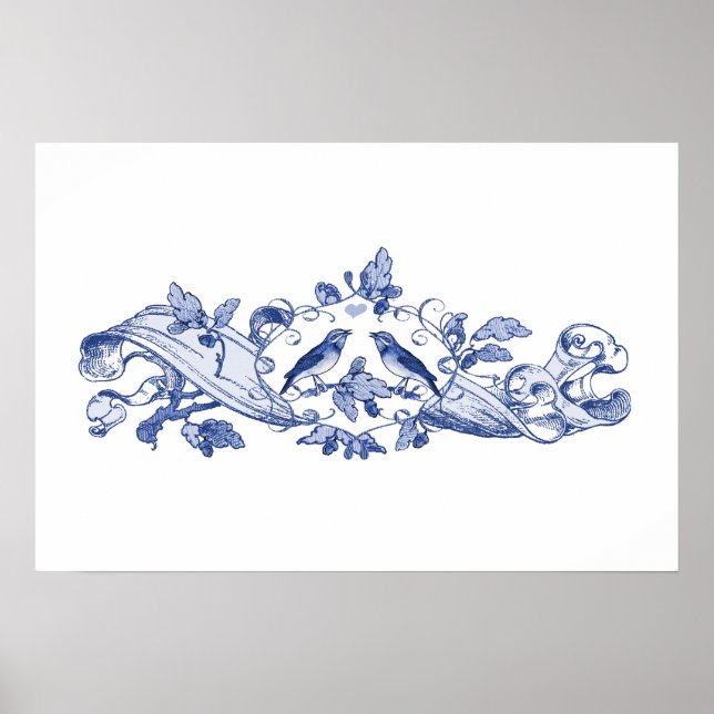 Love birds poster (Front)