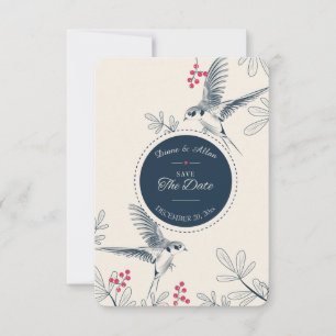 Love Birds Save the Date Announcement