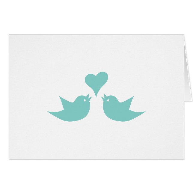 Love Birds Singing from the Heart (Front Horizontal)
