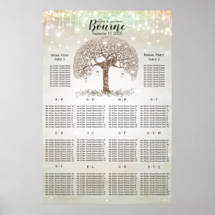 Love Birds Sitting in a Tree Seating Chart