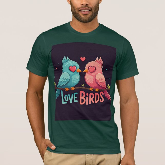 love birds T-Shirt (Front)