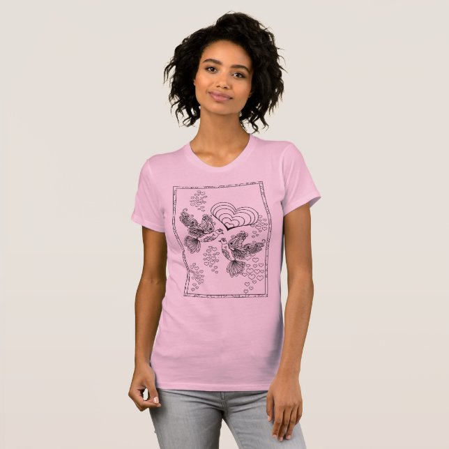 Love Birds T-Shirt (Front Full)