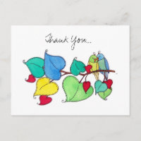 Love Birds Thank You