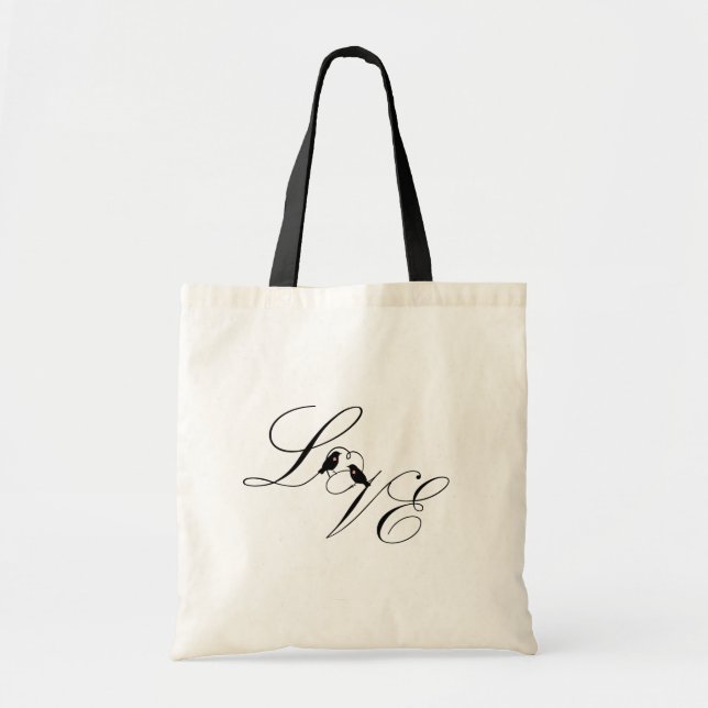 Love Birds Tote Bag (Front)