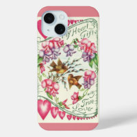Love Birds Vintage Valentine's Day Case-Mate iPhon