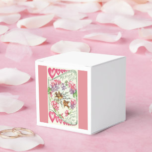 Love Birds Vintage Valentine's Day Treat Box