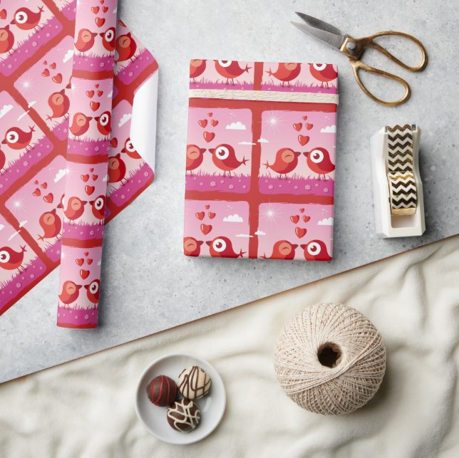 Love Birds Wrapping Paper (Crafts)