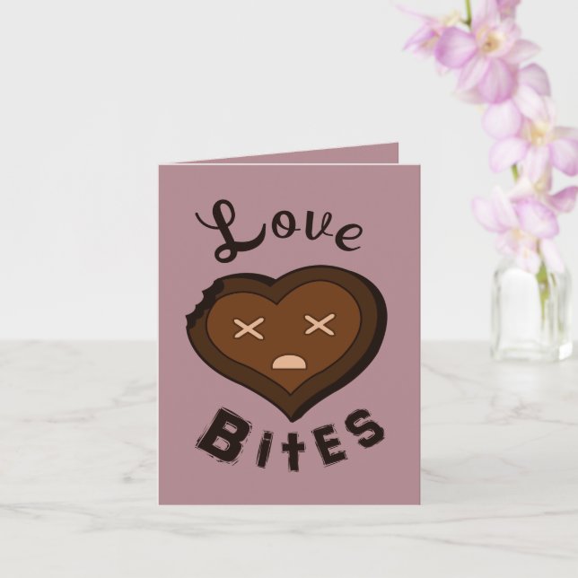 Love Bites Card (Orchid)