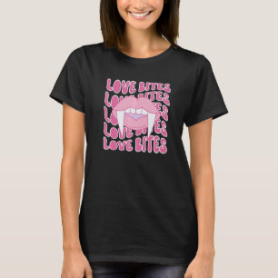 Love Bites, Funny Anit Valentine Premium T-Shirt