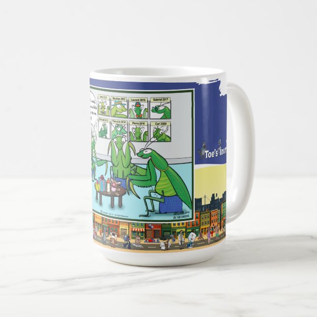 Love Bites… Literally | Dry Logic Humor Classic Coffee Mug (Front Right)