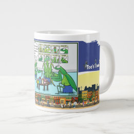 Love Bites… Literally | Dry Logic Humor Large Coffee Mug