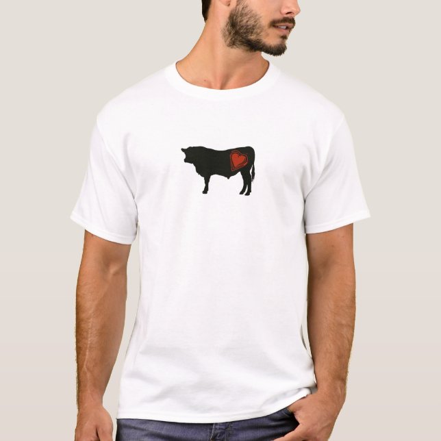 Love Black Angus Beef T-Shirt (Front)