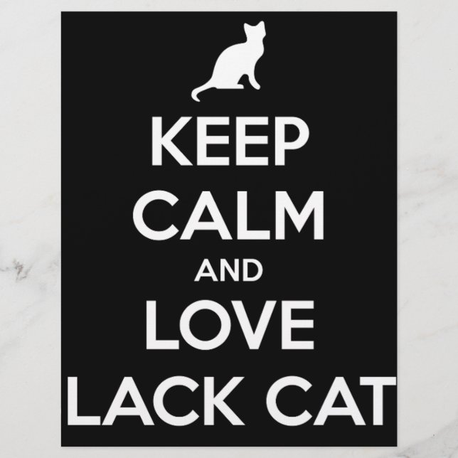 Love Black Cats (Front)