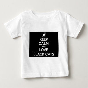 Love Black Cats Baby T-Shirt