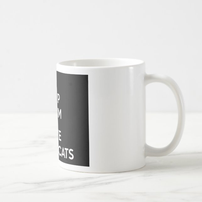 Love Black Cats Coffee Mug (Right)