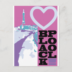 Love Blackpool Postcard