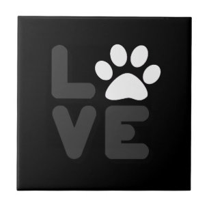 LOVE - Blk/Gry Tile