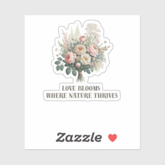 Love Blooms with Nature