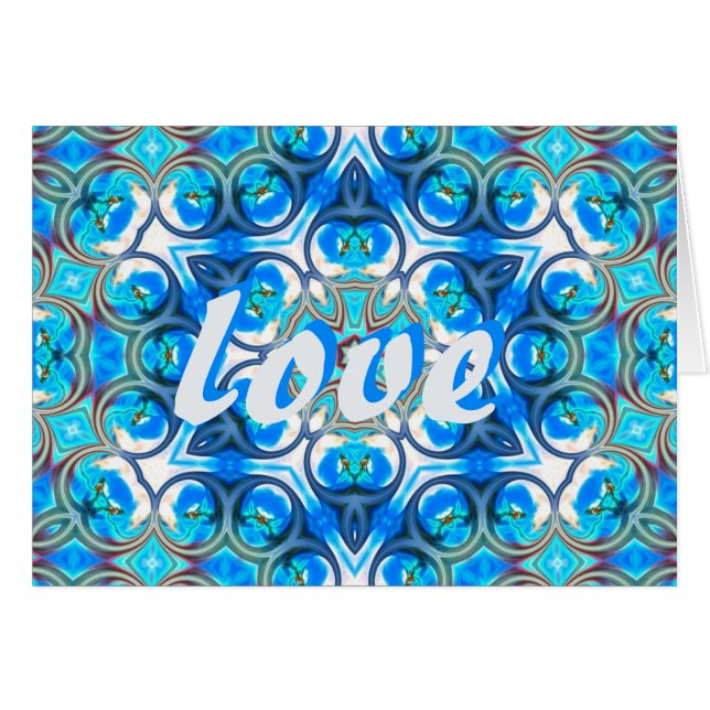 Love BluAqu Card (Front Horizontal)