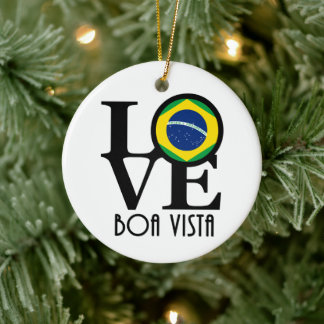 LOVE Boa Vista Ceramic Tree Decoration