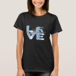 LOVE Board Snowboarder Snowboard Ski Winter Sports T-Shirt<br><div class="desc">LOVE Board Snowboarder Snowboard Ski Winter Sports Skiing</div>