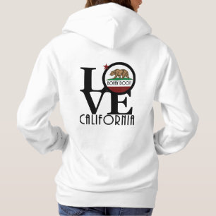 LOVE Bonny Doon California (back print) Hoodie