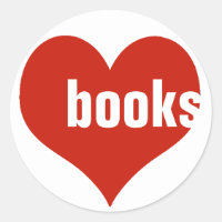 love books / red hearts