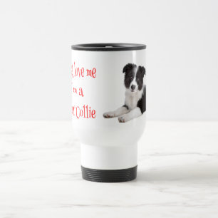 Love Border Collie Puppy Dog Coffee Mug