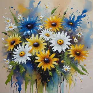 Love borrowed our faces and went dancing Tri-Blend Shirt