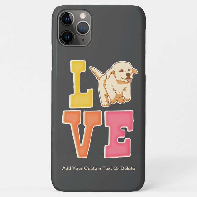 Love Boston Terrier Cute Dog Dad Dog Mum Case-Mate iPhone Case (Back)