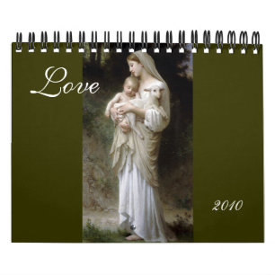 Love, Bouguereau 2010 Calendar