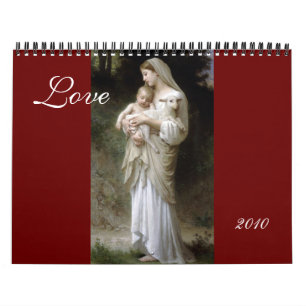 Love, Bouguereau 2010 Calendar
