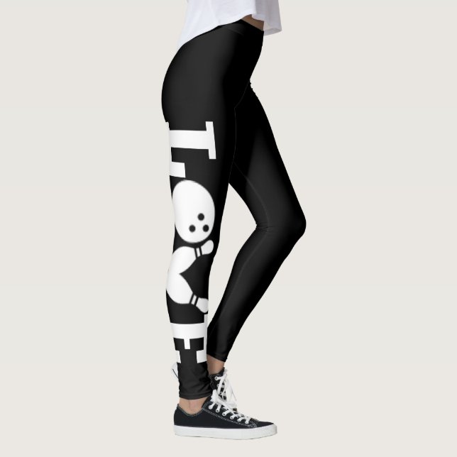 LOVE BOWLING LEGGINGS (Right)