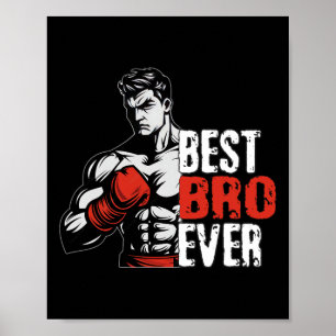 Love Boxing Bro Shirt Boxing Lovers For Boxer Brot Poster
