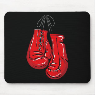Love Boxing Gloves Illustration Gifts Boxer Gift  Mouse Pad