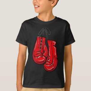 Love Boxing Gloves Illustration Gifts Boxer Gift T-Shirt