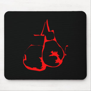 Love Boxing Men Shirt Boxing Lovers For Women  Mouse Pad