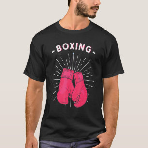 Love Boxing Womens Fighting Boxing Gloves T-Shirt