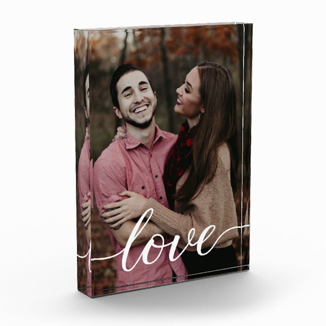 Love Boyfriend Girlfriend Custom Vertical Photo (Left)