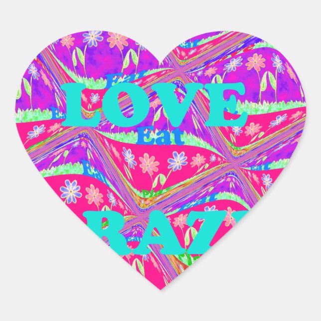 Love  Brazil.png Heart Sticker (Front)
