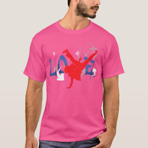 Love Breakdance Hip Hop Bboy B-Girling Streetdance T-Shirt