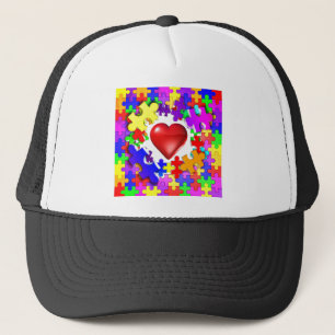 Love Breaks Thru Autism Trucker Hat