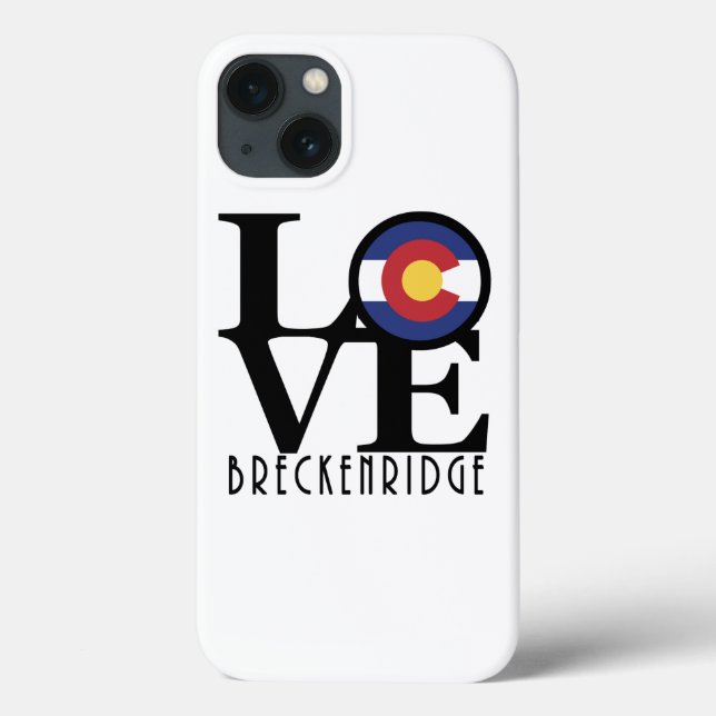 LOVE Breckenridge Case-Mate iPhone Case (Back)