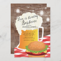 Love Brewing Couple Shower Invitation