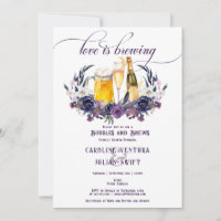 Love Brewing Gothic Bubbles Brews Couples Shower