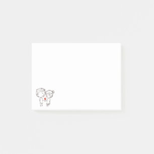 Love Bride And Groom - Wedding, Dating, Engagement Post-it Notes
